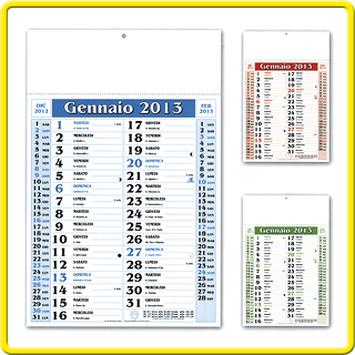 Art. 260 Calendario olandese personalizzato